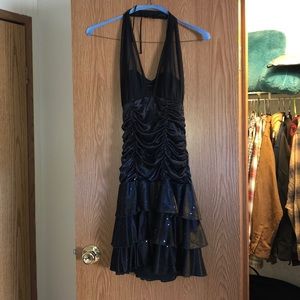 Black Formal Dress with Sparkles